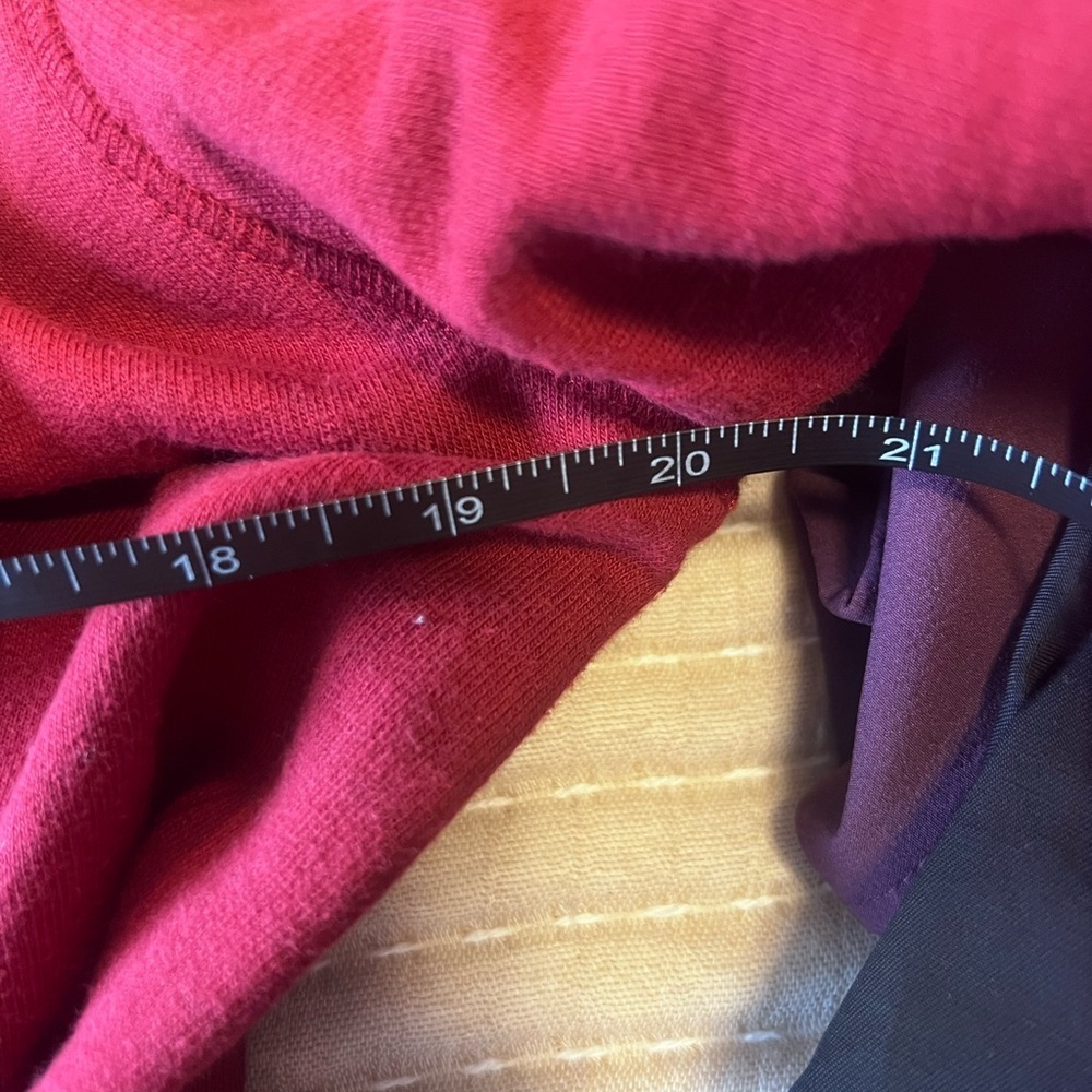 Lucky Brand Burgundy Open Front Tie-Waist Sweater - Picture 5 of 5
